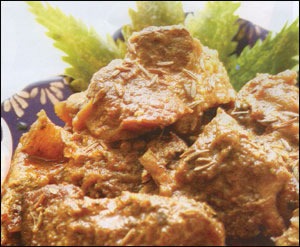 জিরা দিয়ে গরুর মাংস