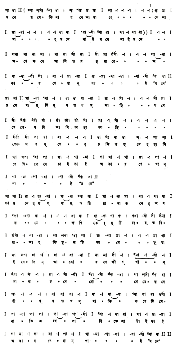 মনে রবে কি না রবে আমারে