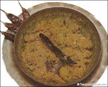 নারিকেল চিংড়ি ঝুরঝুরি