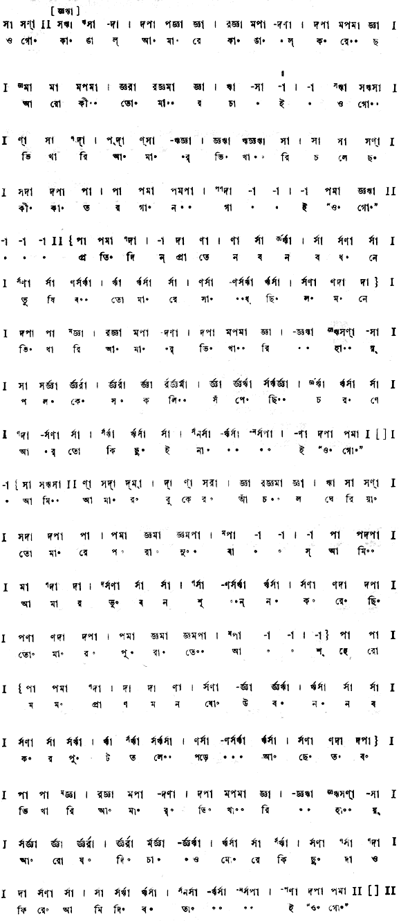 ওগো কাঙাল আমারে কাঙাল করেছ (প্রেম) – লিরিক্স – রবীন্দ্রনাথ ঠাকুর