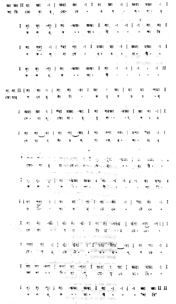 আমি তোমার প্রেমে হব সবার কলঙ্কভাগী (প্রেম) - লিরিক্স - রবীন্দ্রনাথ ঠাকুর