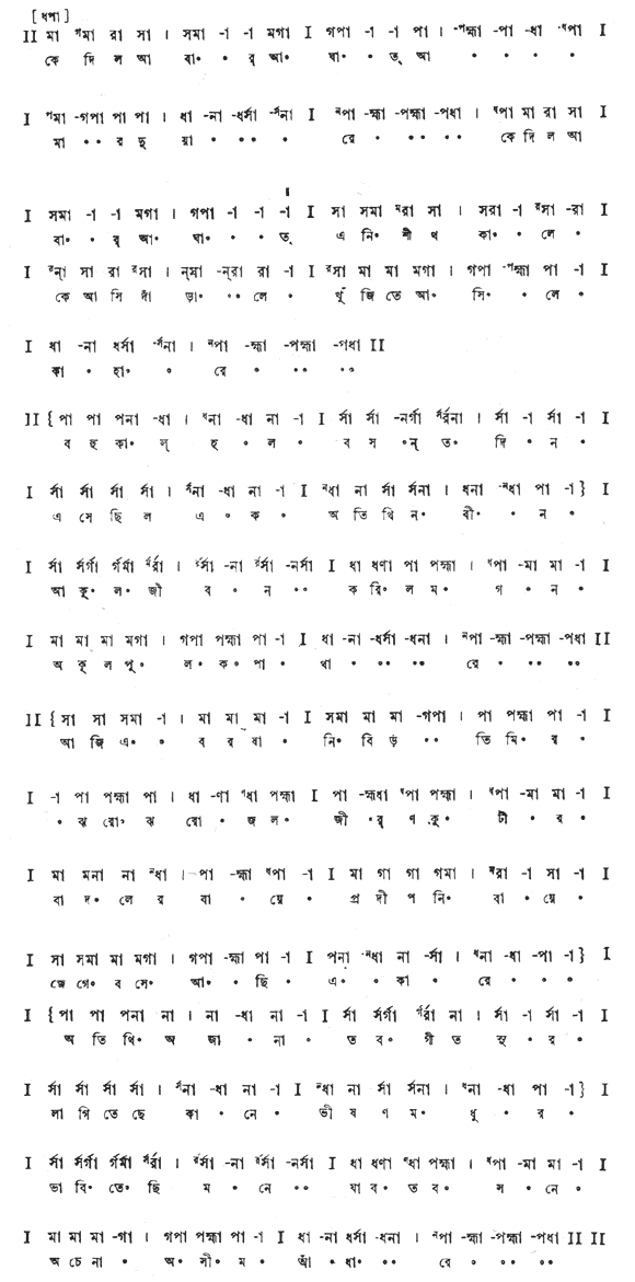 কে দিল আবার আঘাত আমার দুয়ারে