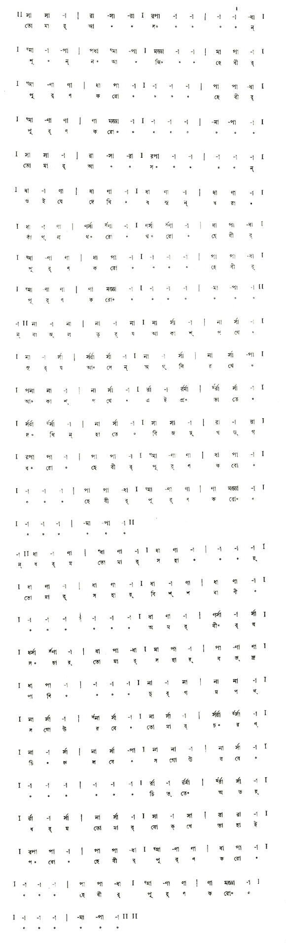 তোমার আসন শূন্য আজি (বিচিত্র ) – লিরিক্স – রবীন্দ্রনাথ ঠাকুর