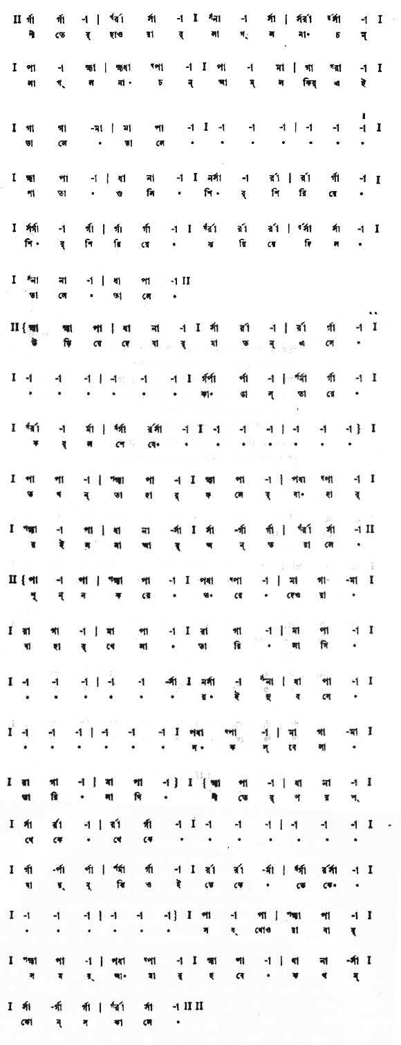শীতের হাওয়ার লাগল নাচন (প্রকৃতি) – লিরিক্স – রবীন্দ্রনাথ ঠাকুর