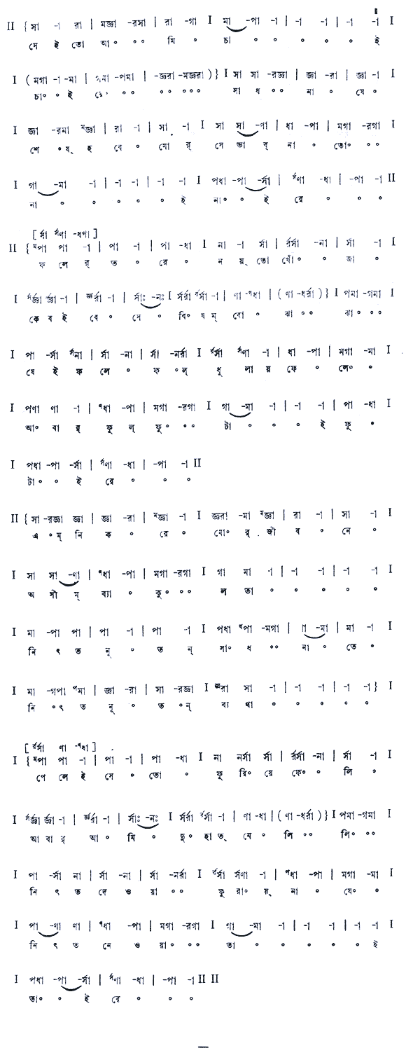 সেই তো আমি চাই (পূজা) – লিরিক্স – রবীন্দ্রনাথ ঠাকুর