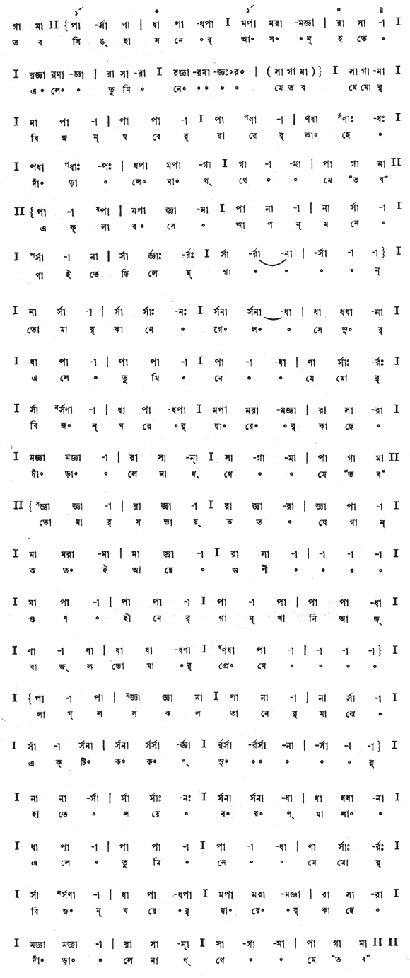 তব সিংহাসনের আসন হতে (পূজা) – লিরিক্স – রবীন্দ্রনাথ ঠাকুর