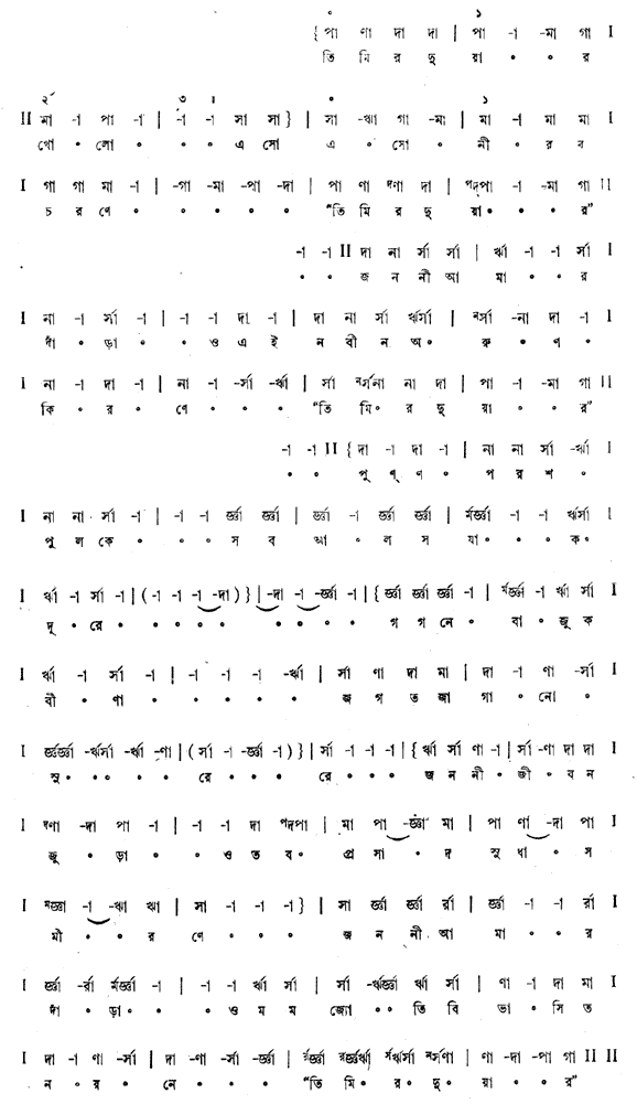 তিমিরদুয়ার খোলো এসো এসো নীরবচরণে (পূজা) – লিরিক্স – রবীন্দ্রনাথ ঠাকুর