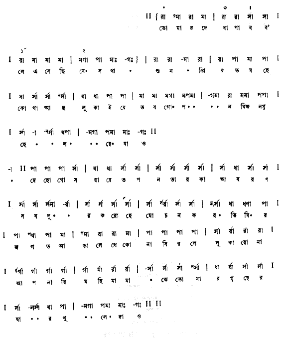 তোমার দেখা পাব বলে এসেছি-যে সখা (পূজা) – লিরিক্স – রবীন্দ্রনাথ ঠাকুর