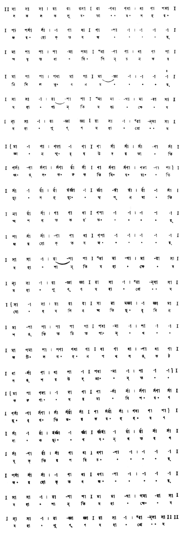 সকলকলুষতামসহর, জয় হোক তব জয় (পূজা) – লিরিক্স – রবীন্দ্রনাথ ঠাকুর