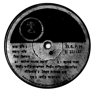 ‘Bangladesh Gramophone Co. Ltd’ প্রকাশিত রেকর্ডে ‘অনেক সাধের ময়না’র গীতিকার সৈয়দ সামশুল হক্