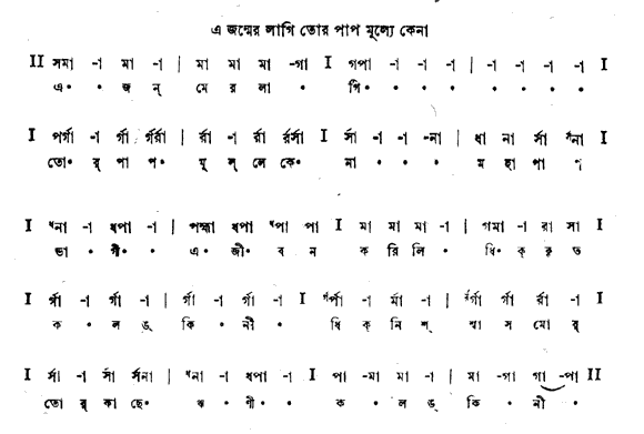 এ জন্মের লাগি (শ্যামা  - গীতবিতান) – লিরিক্স – রবীন্দ্রনাথ ঠাকুর