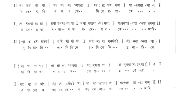 আমি মিছে ঘুরি এ জগতে (মায়ার খেলা - গীতবিতান) - লিরিক্স - রবীন্দ্রনাথ ঠাকুর