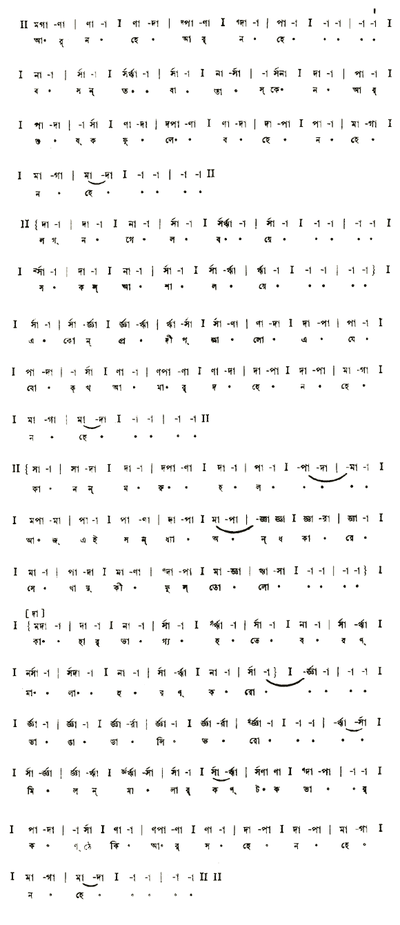 আর নহে, আর নহে