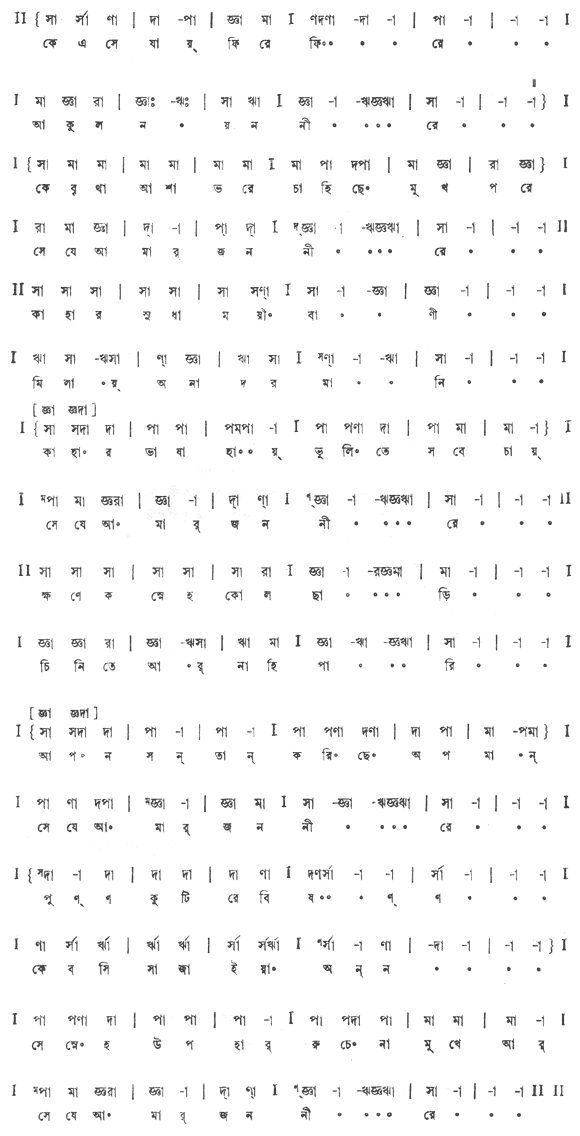 কে এসে যায় ফিরে ফিরে