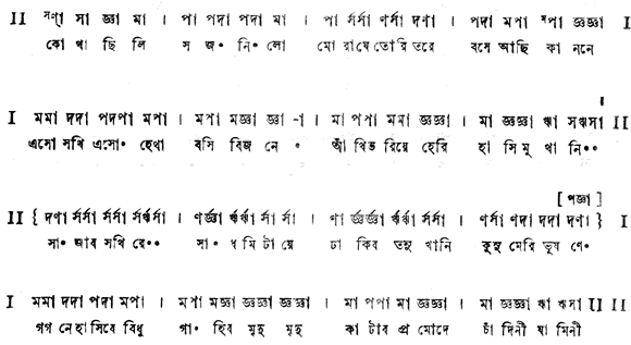 কোথা ছিলি সজনী লো (নাট্যগীতি) – লিরিক্স – রবীন্দ্রনাথ ঠাকুর